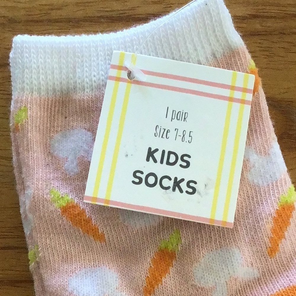Vibrant Colorful Easter Spring Socks Trio - NWT - Picture 5 of 8